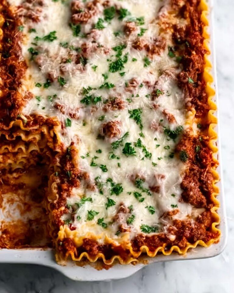 Easy Meat Lasagna Recipe