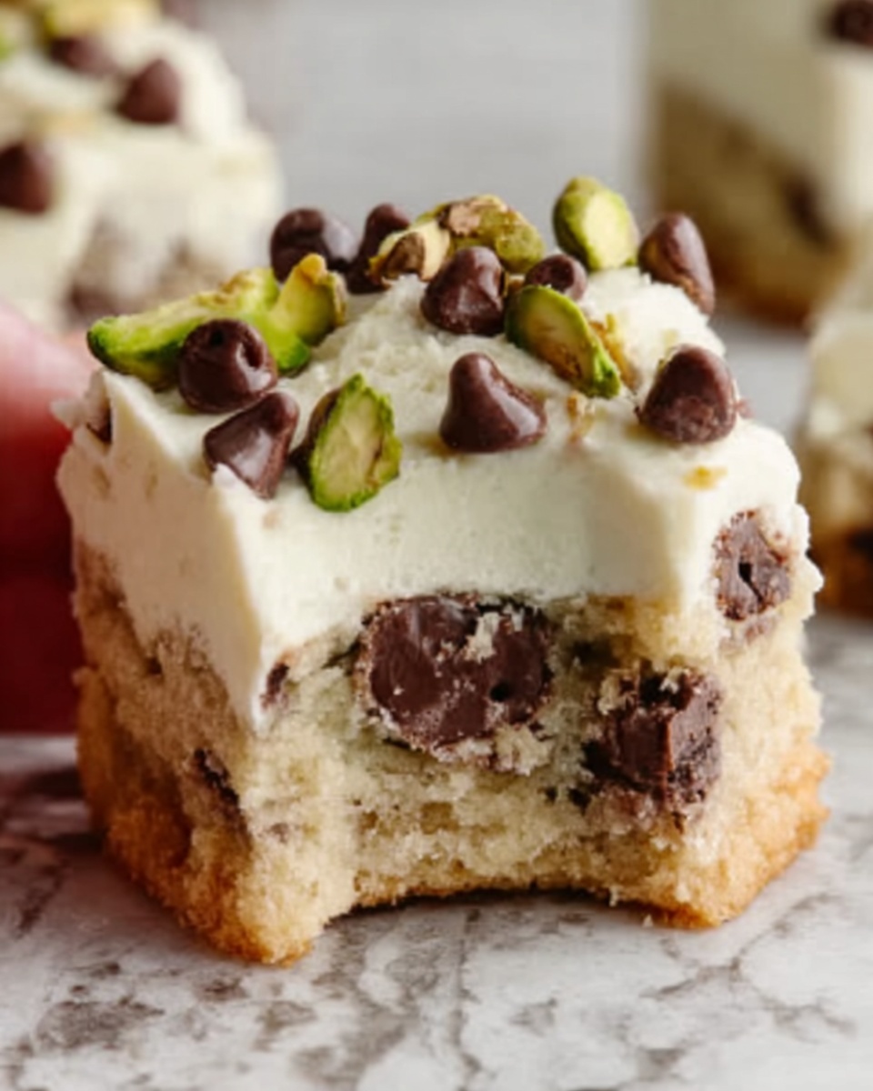 Pistachio Cream Chocolate Chip Cookies Recipe - Recipe Image