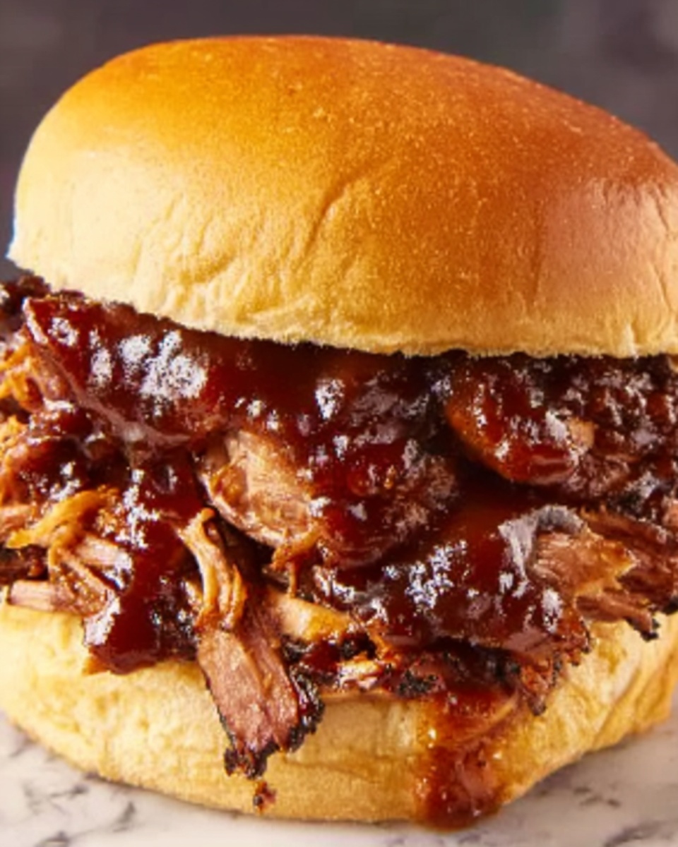 Slow-Cooker Barbecue Sandwiches Recipe - Recipe Image