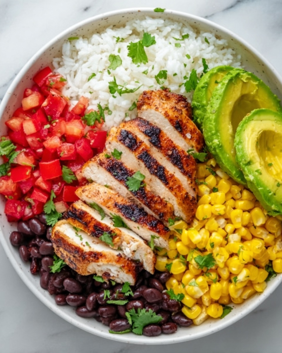 Grilled Chicken Fajita Bowl Recipe - Recipe Image