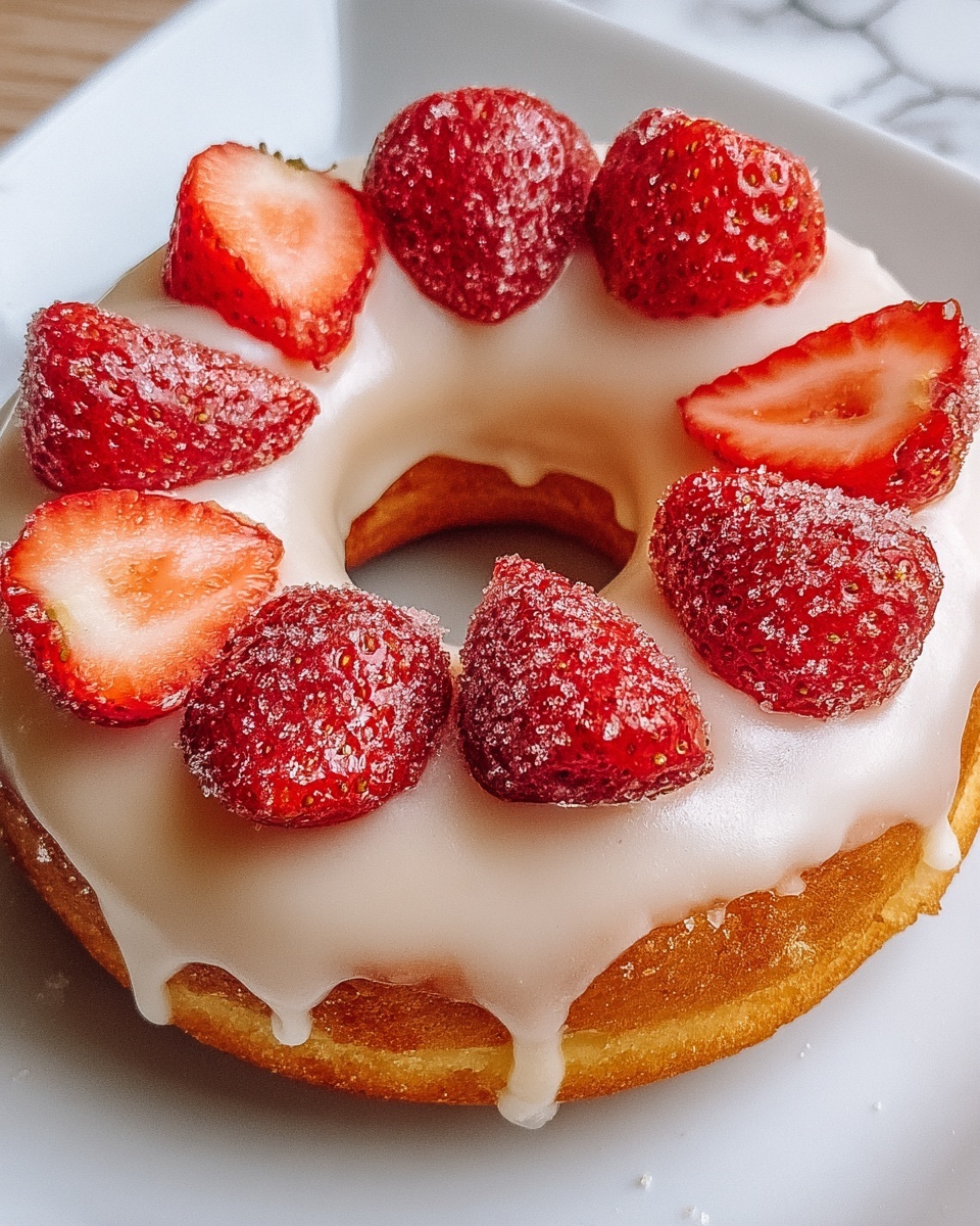 Strawberry Vanilla Bean Cronut Recipe - Recipe Image