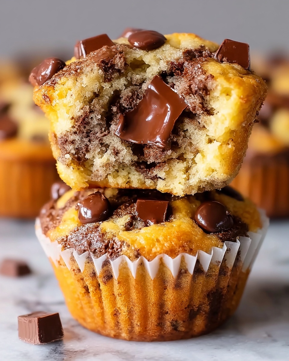 Banana Chocolate Chip Muffins Recipe - Recipe Image