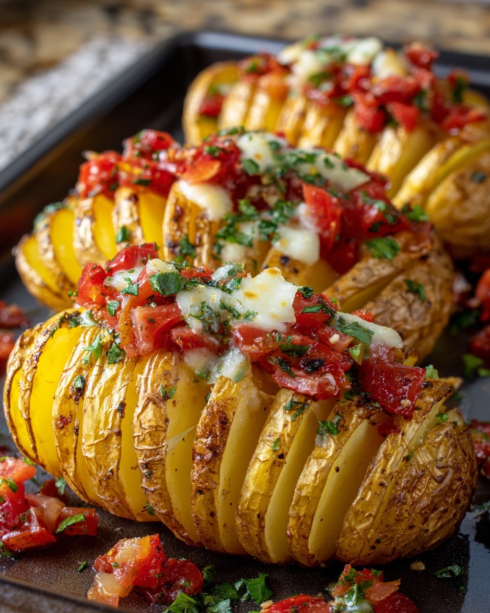 Grilled Baked Potatoes Recipe - Recipe Image