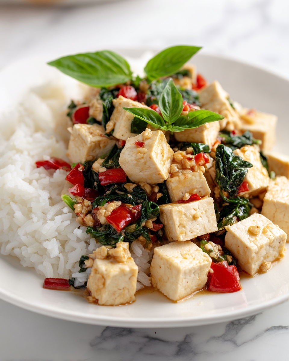 Thai Basil Tofu Recipe - Recipe Image