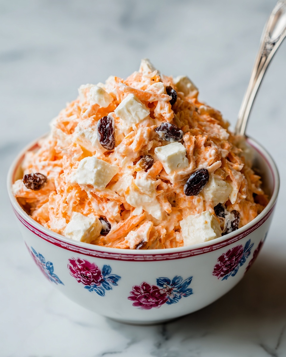 Creamy Carrot and Raisin Salad Recipe - Recipe Image