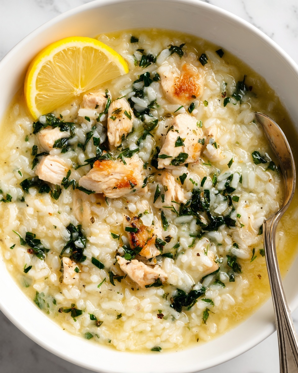 Lemony Turkey Rice Soup Recipe - Recipe Image