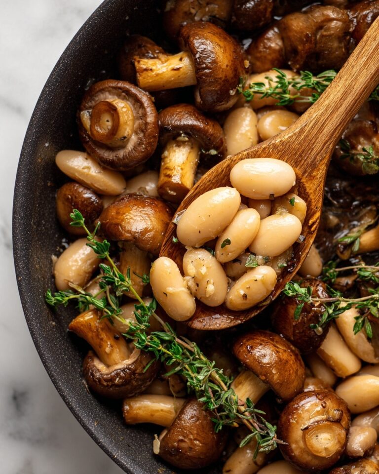 Wild Mushroom and White Bean Tagliatelle Recipe