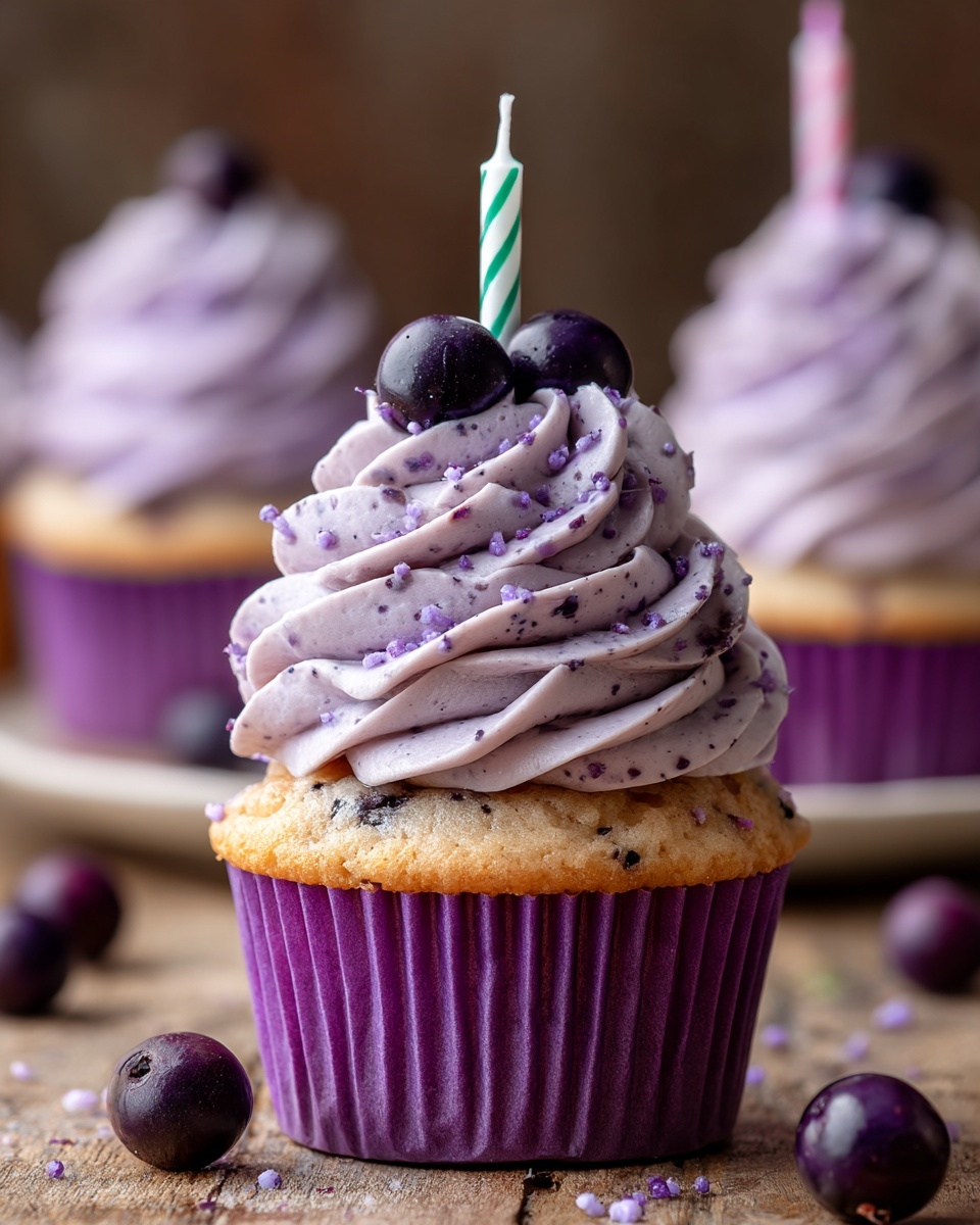 Grape Soda Cupcakes Recipe - Recipe Image