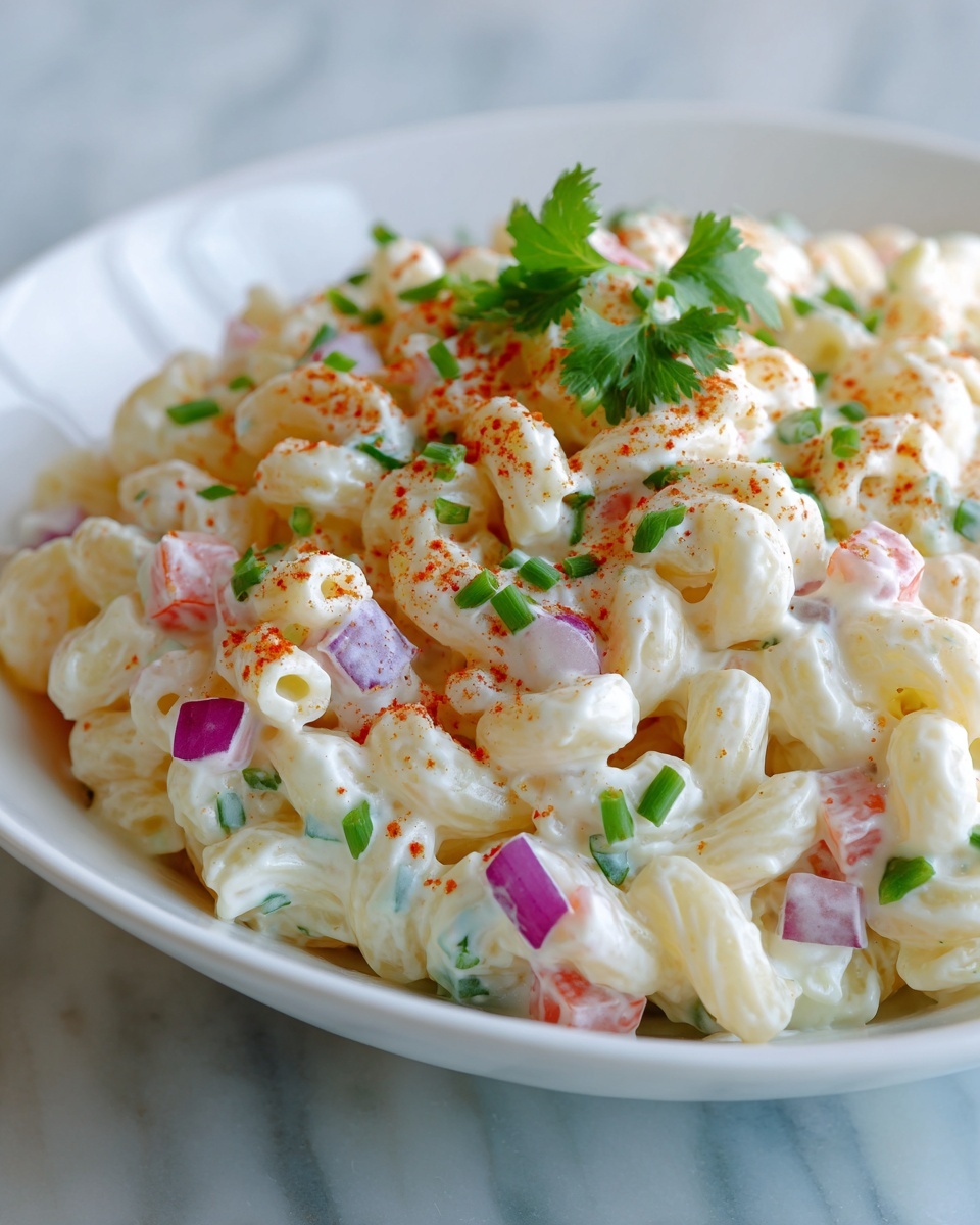Amish Macaroni Salad Recipe - Recipe Image