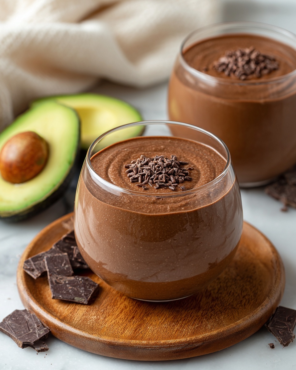 Creamy Avocado Chocolate Peanut Butter Smoothie Recipe - Recipe Image