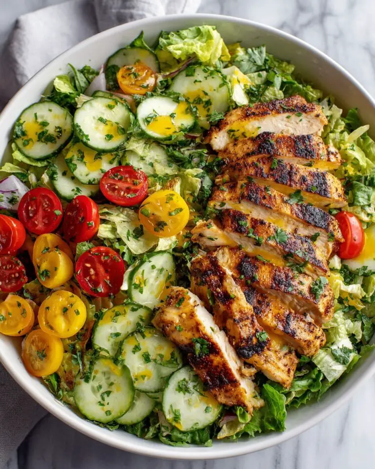 Grilled Chicken Salad with Honey Mustard Dressing Recipe