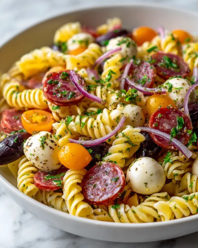 Zesty Italian Pasta Salad Recipe
