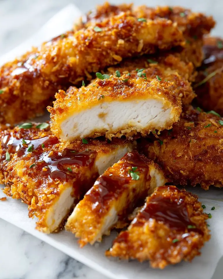 Baked Crunchy Hot Honey Chicken Recipe