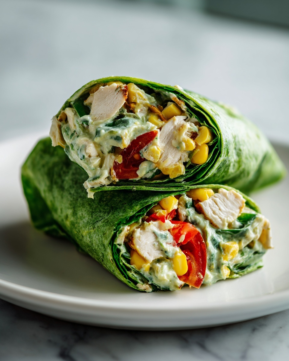 Green Goddess Chickpea Salad Wraps Recipe - Recipe Image