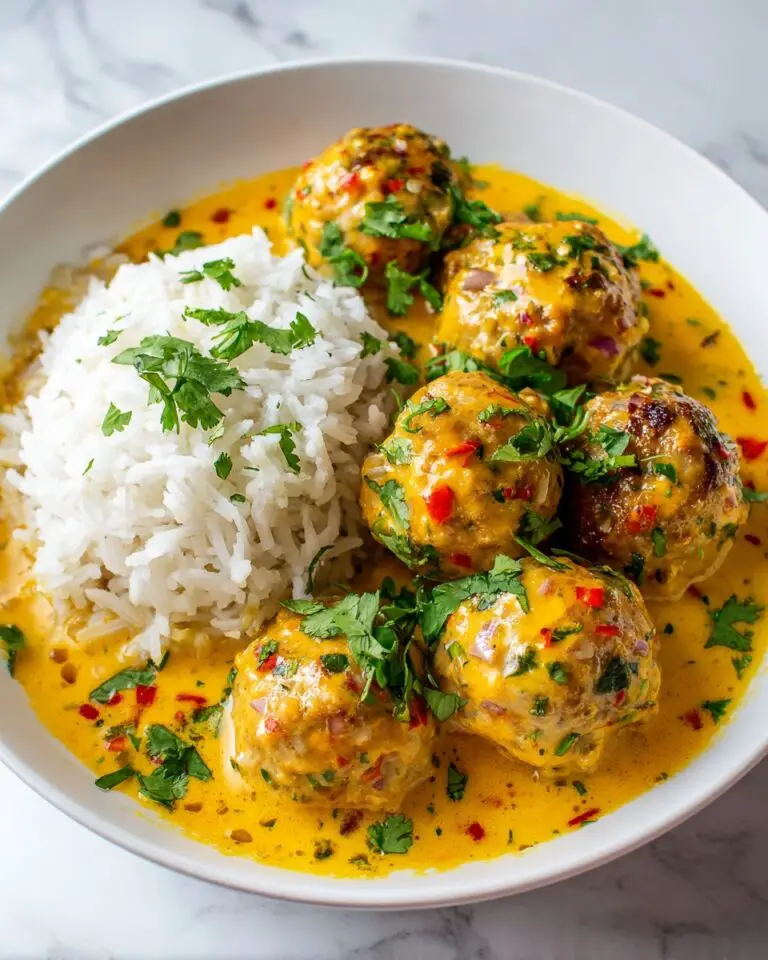 Chicken Meatball Curry Recipe