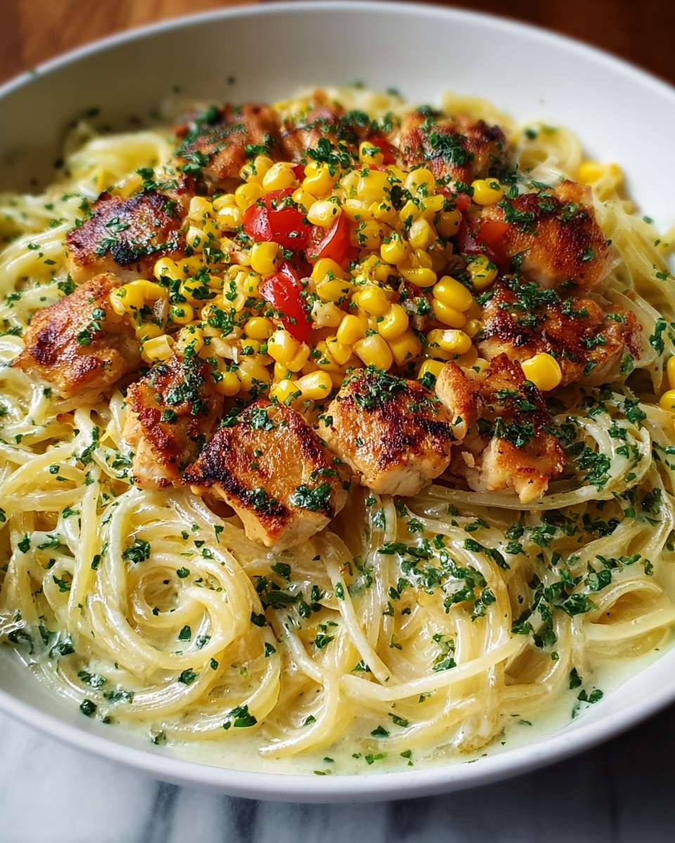Cowboy Butter Chicken Linguine Recipe - Recipe Image