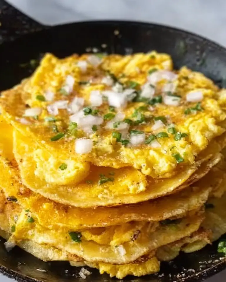 Fried Corn Tortilla Scramble Recipe