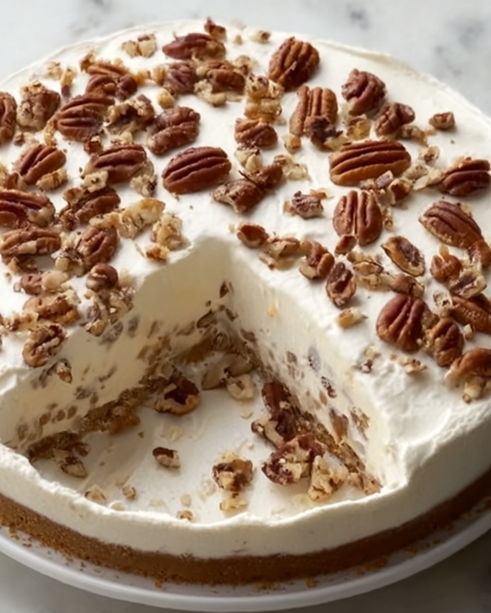 Pecan Cream Pie Recipe - Recipe Image