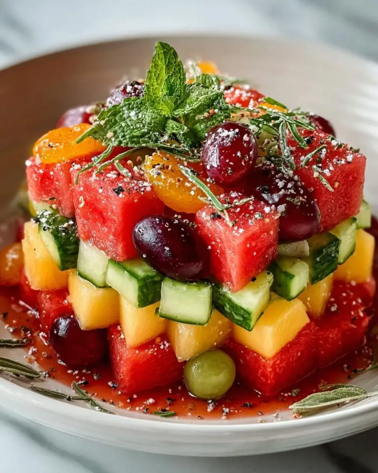 Peach Watermelon Salad: The Ultimate Summer Recipe