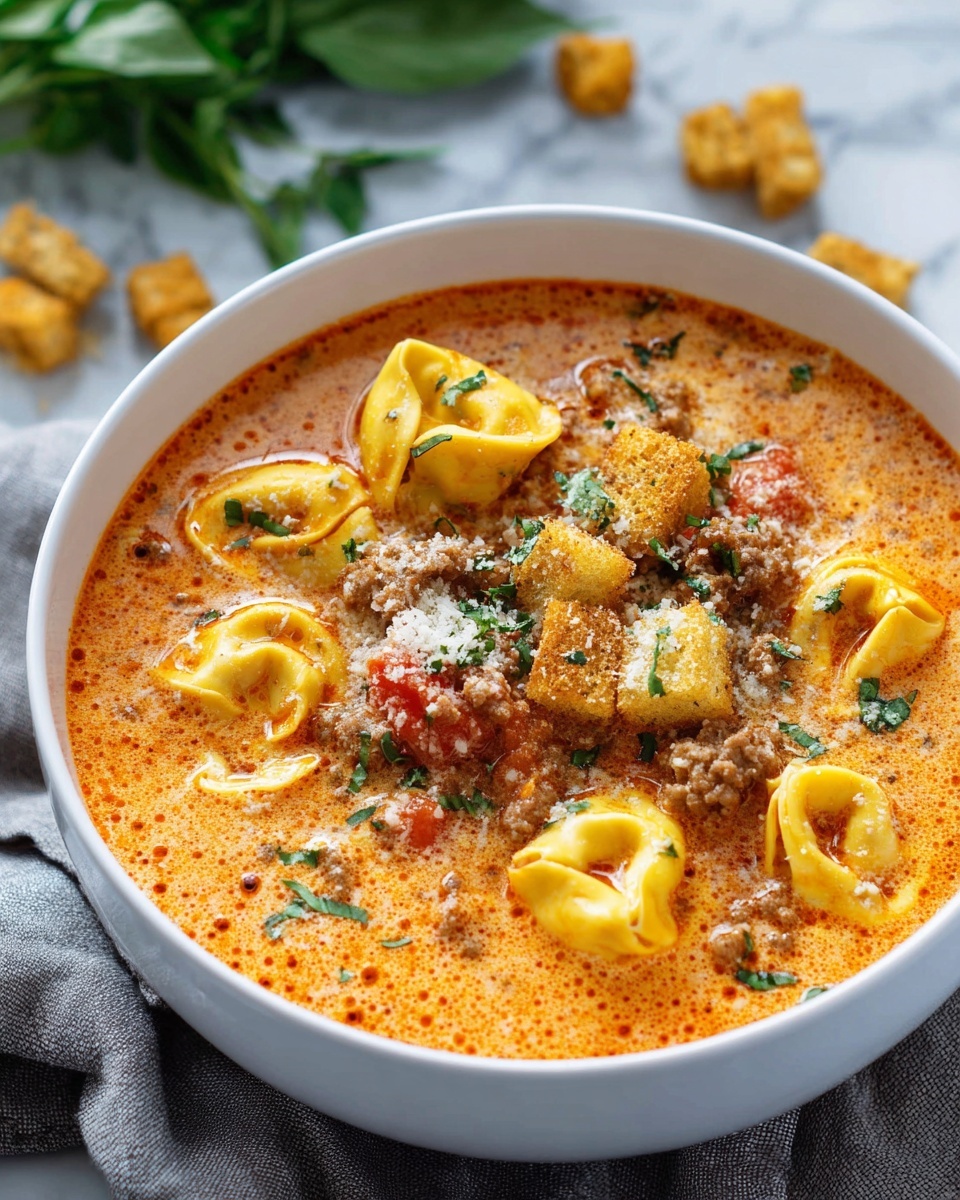 Tuscan Tortellini Soup Recipe - Recipe Image