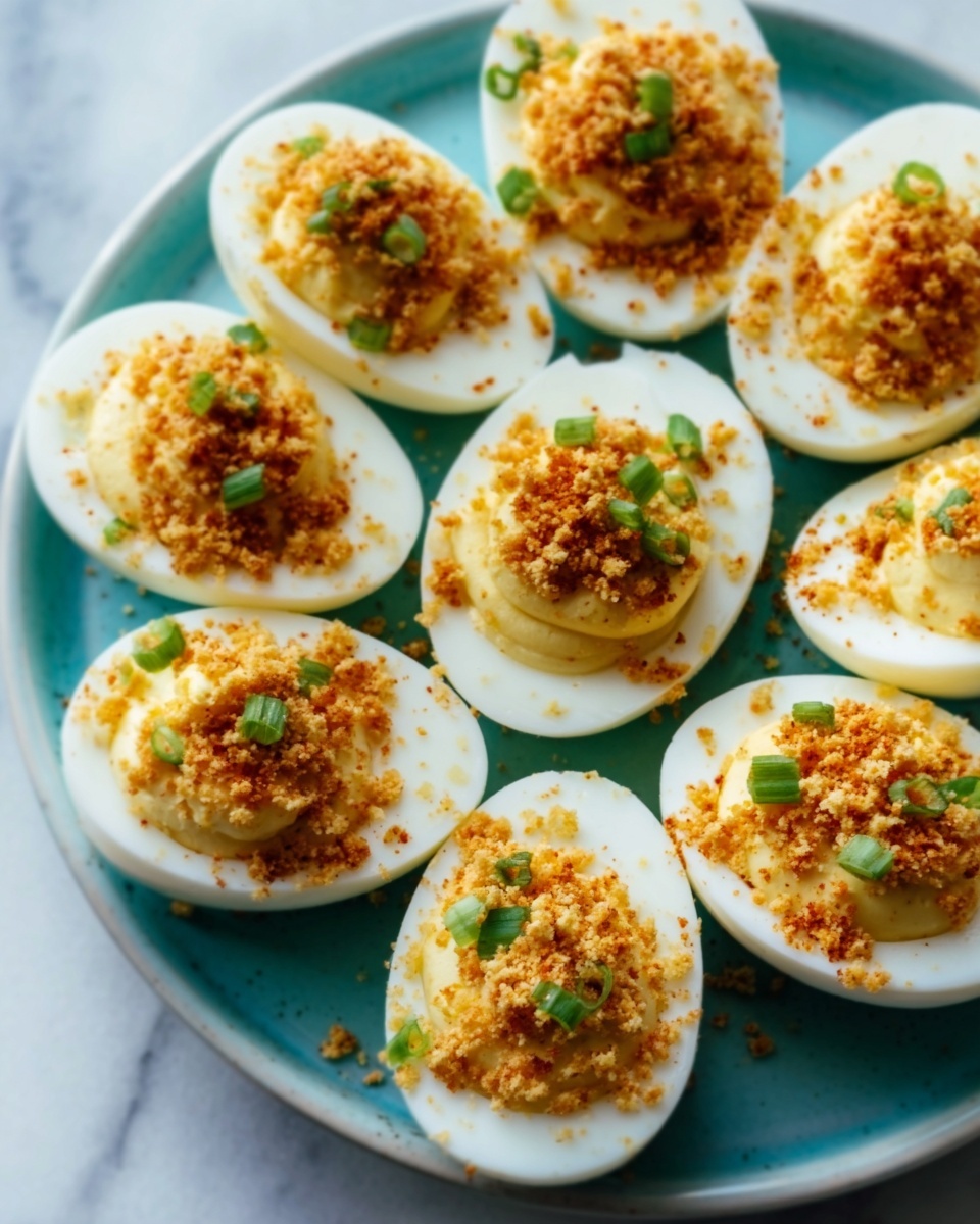 Nashville Hot Deviled Eggs Recipe - Recipe Image