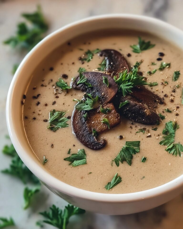 Creamy Mushroom Soup Recipe