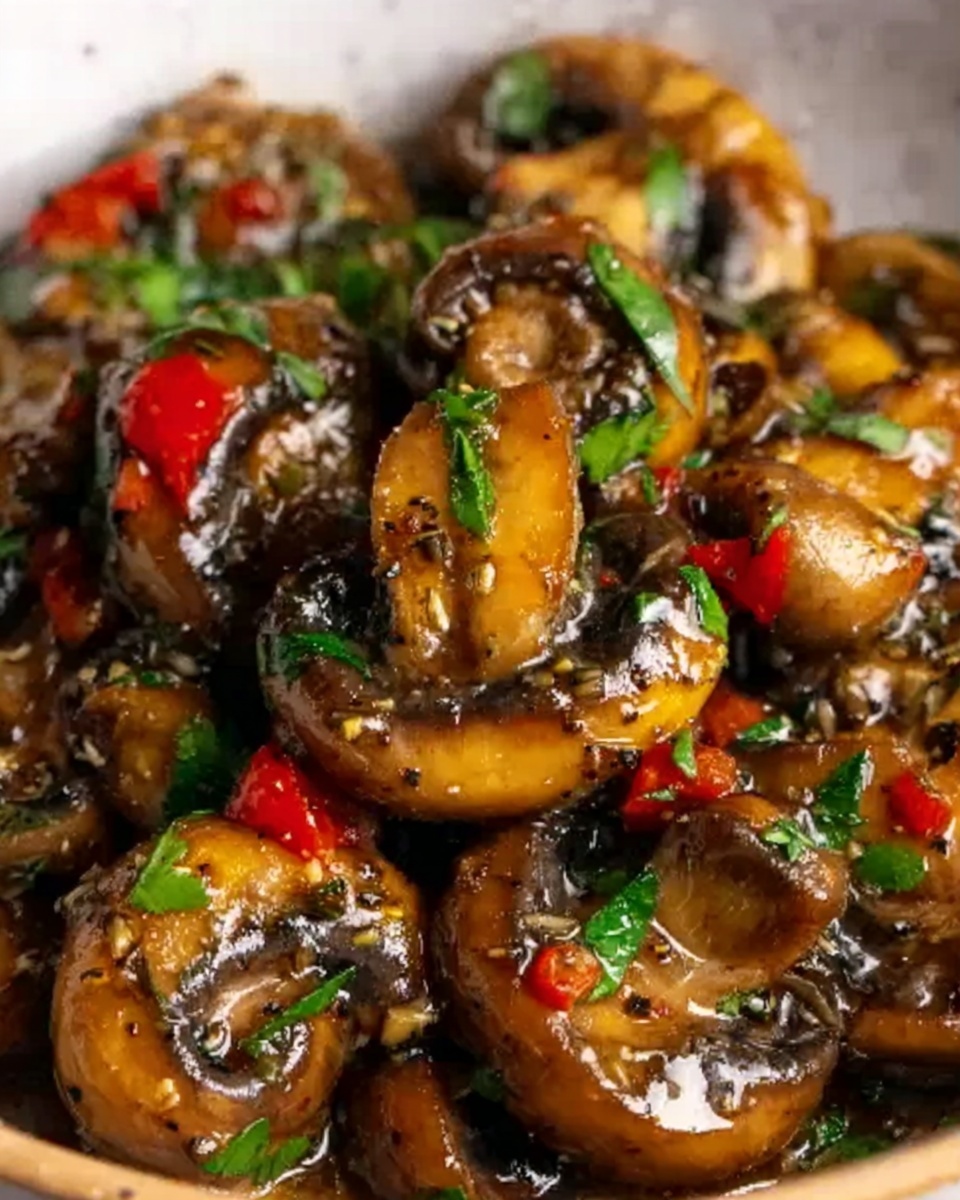 Garlic Mushroom Chicken Stir-Fry Recipe - Recipe Image