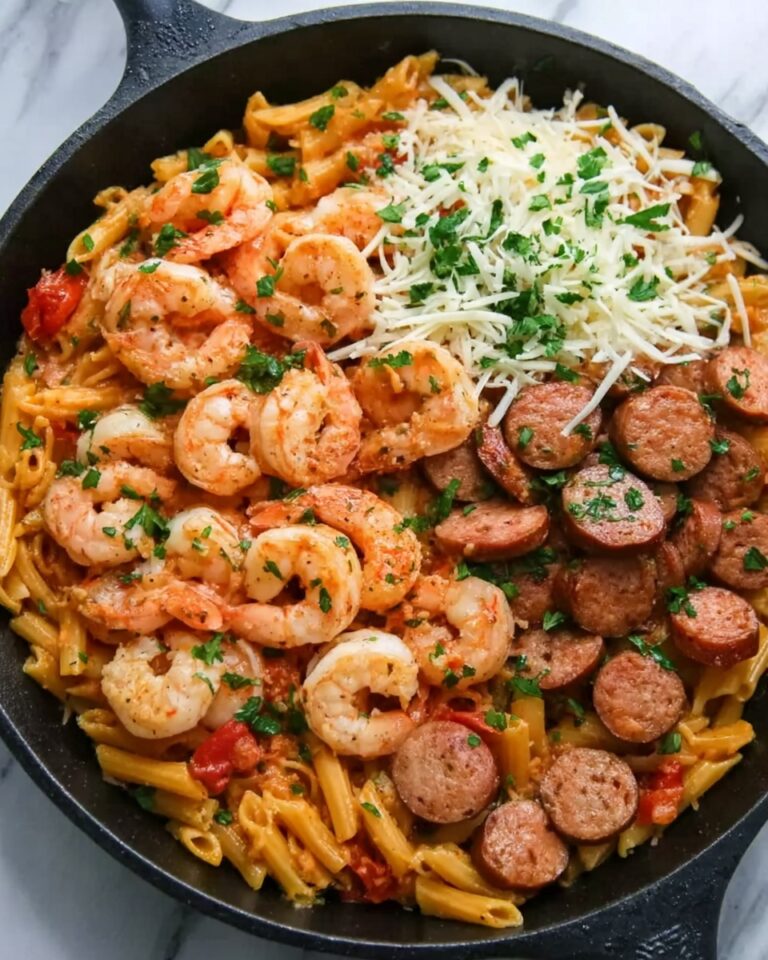 Cajun Shrimp and Sausage Pasta Recipe