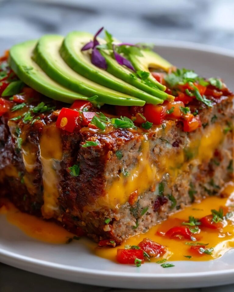 Zesty Mexican Taco Meatloaf Recipe