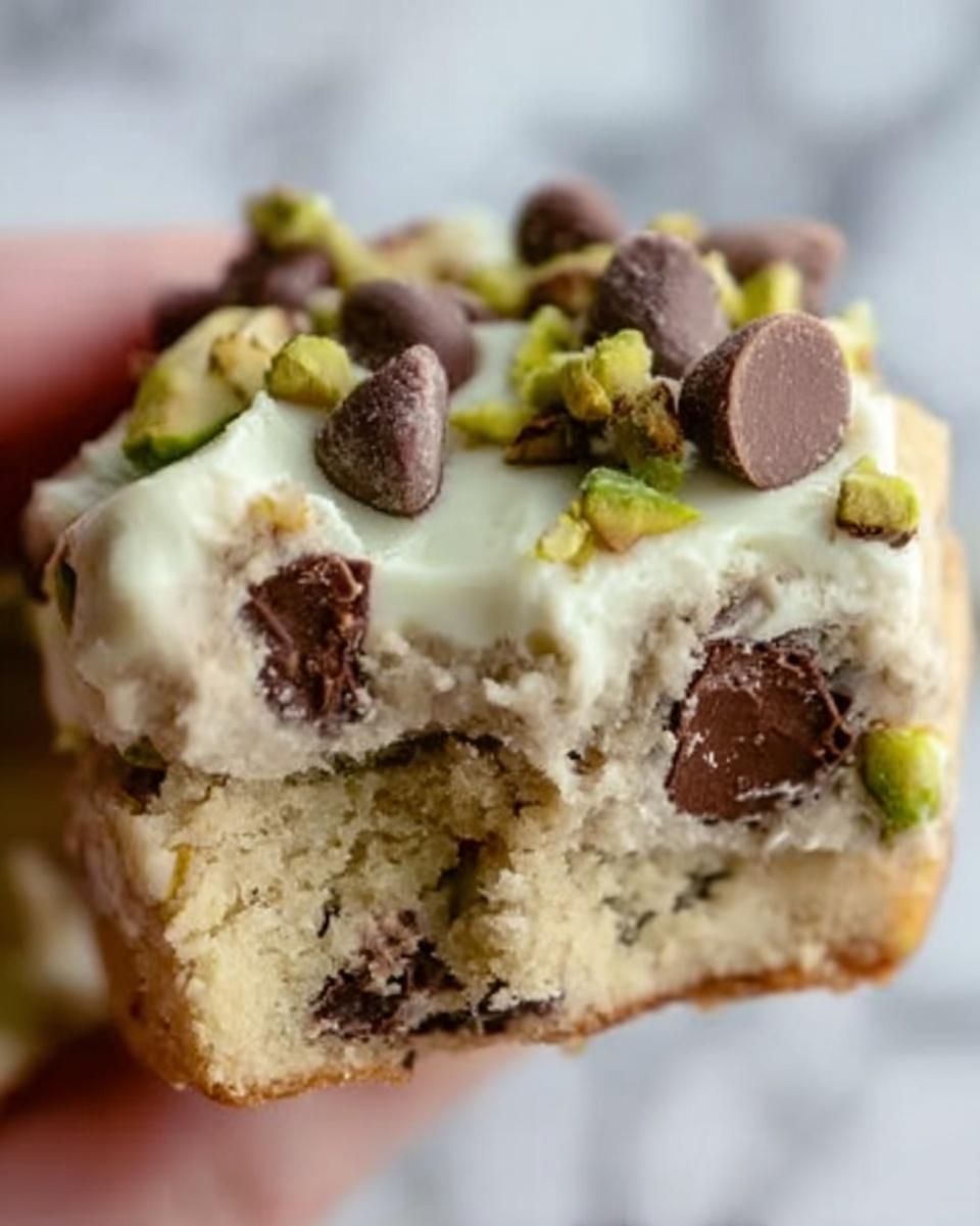 Pistachio Cream Chocolate Chip Cookies Recipe - Recipe Image