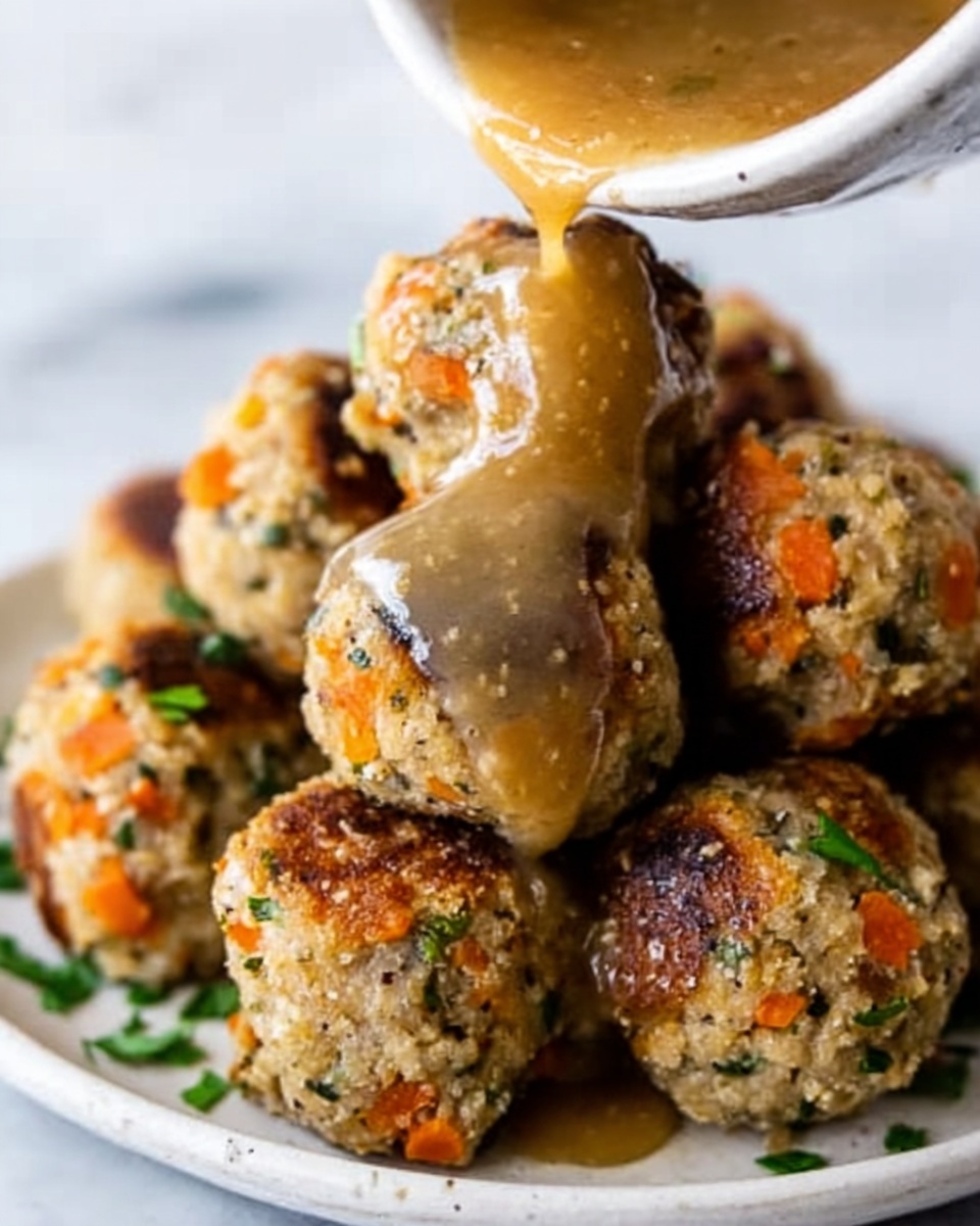 Turkey Stuffing Balls Recipe - Recipe Image