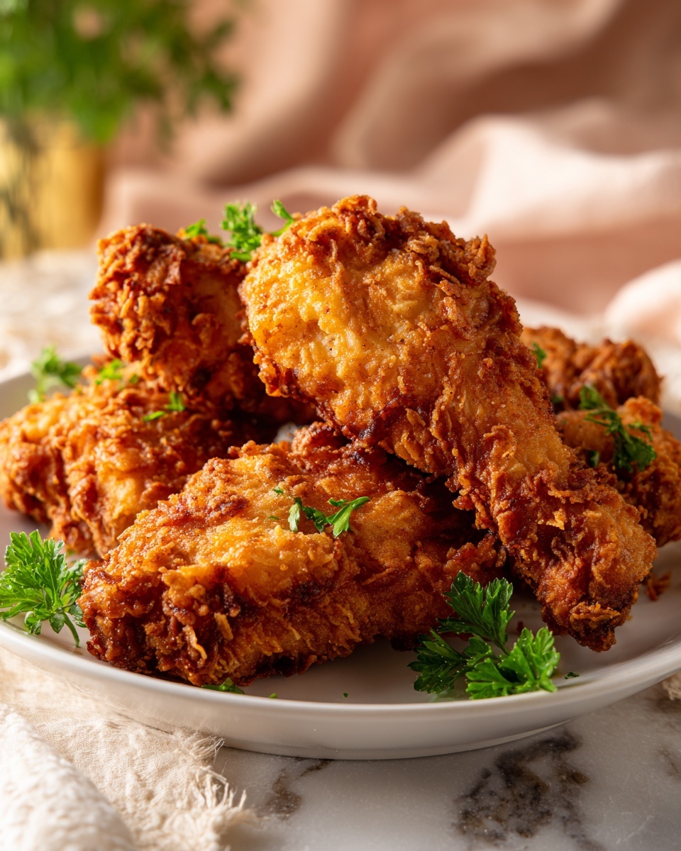 Baked Fried Chicken Recipe - Recipe Image