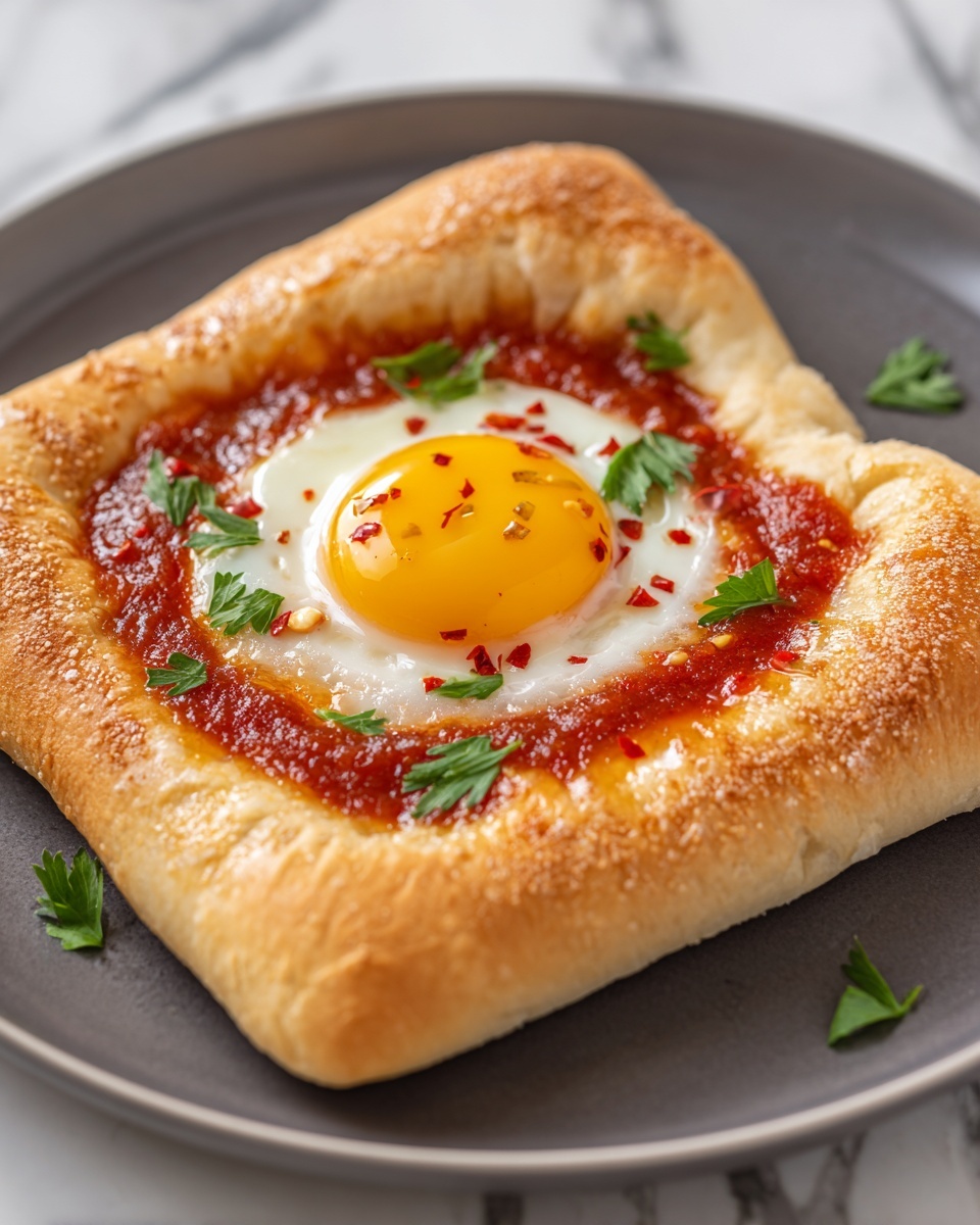 Shakshouka Focaccia Recipe - Recipe Image