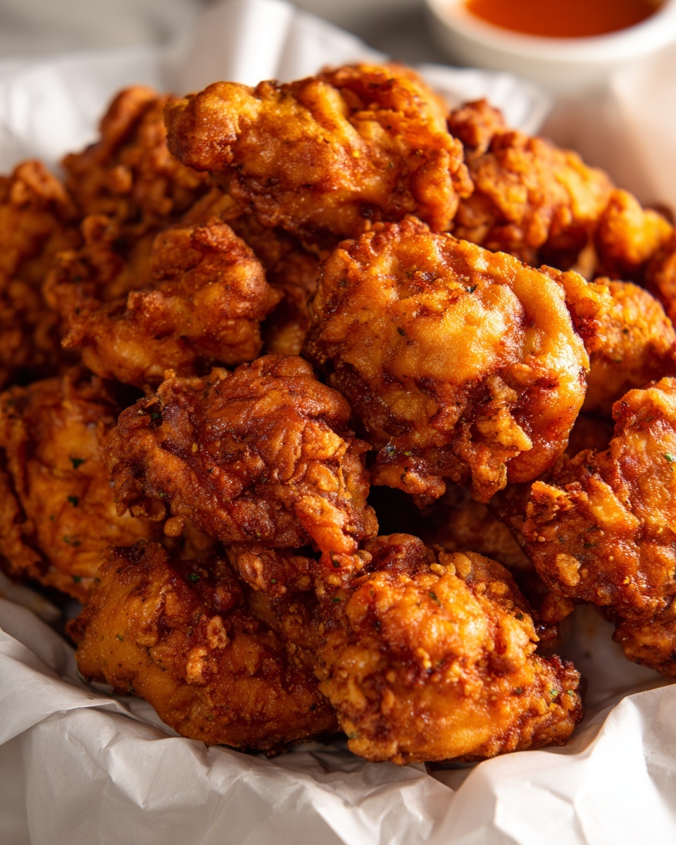 Crispy Popcorn Chicken Recipe - Recipe Image