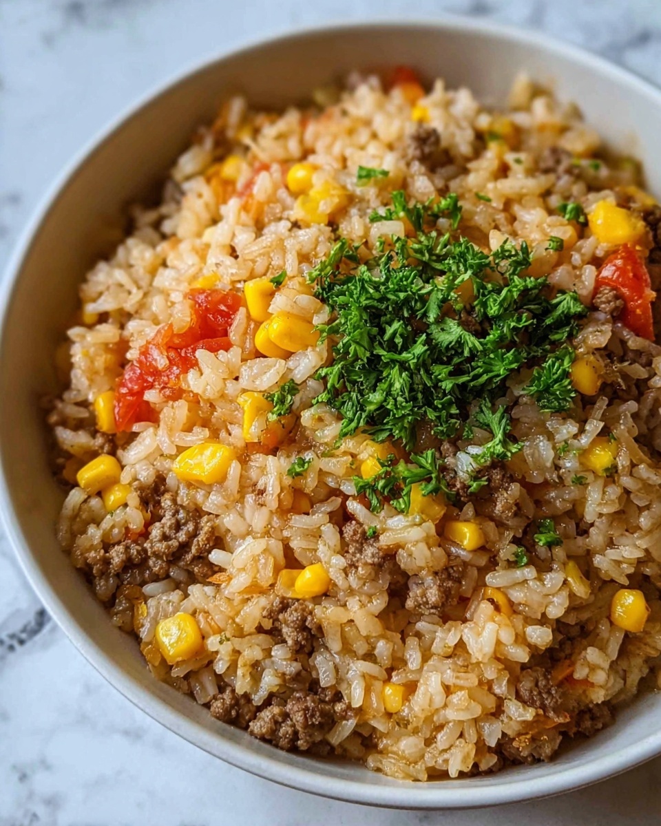 The Best Taco Rice Recipe - Recipe Image