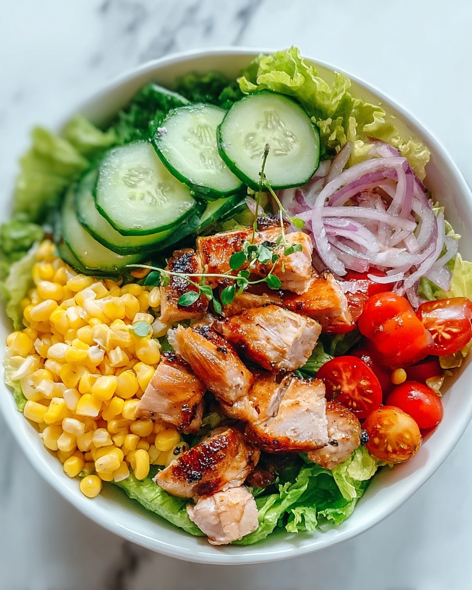 Healthy Ranch Chicken Salad Recipe - Recipe Image