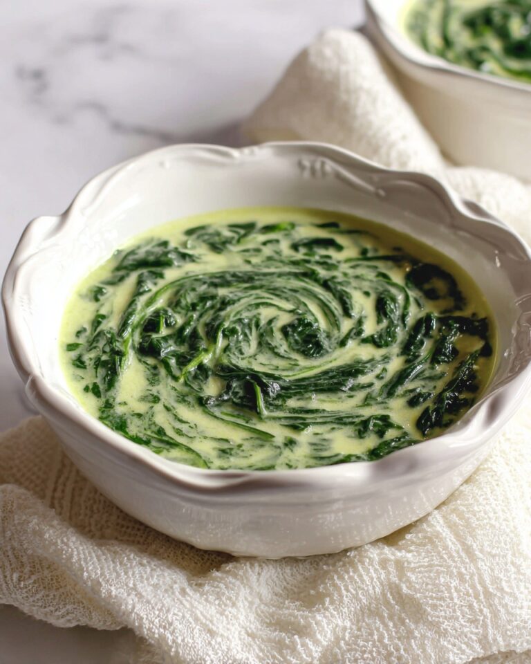 Creamed Spinach Recipe
