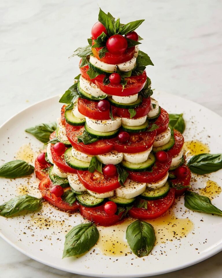 Caprese Christmas Tree Recipe