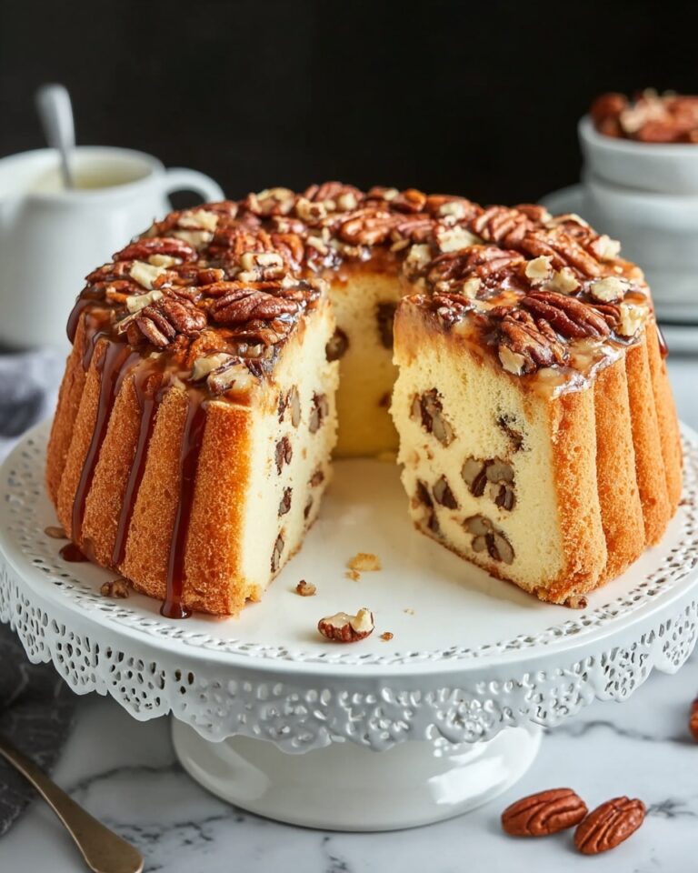 Butter Pecan Pound Cake Recipe