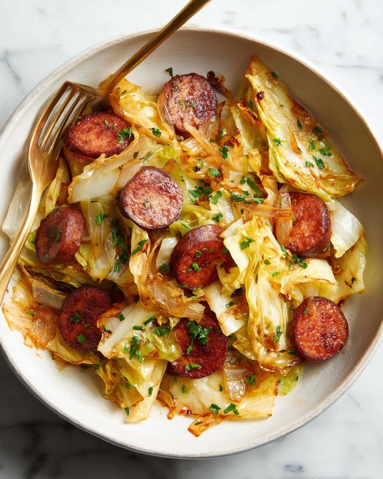 Sautéed Cabbage and Kielbasa Recipe