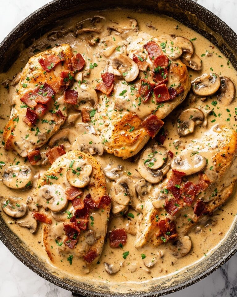 Pancetta and Mushroom Chicken Recipe