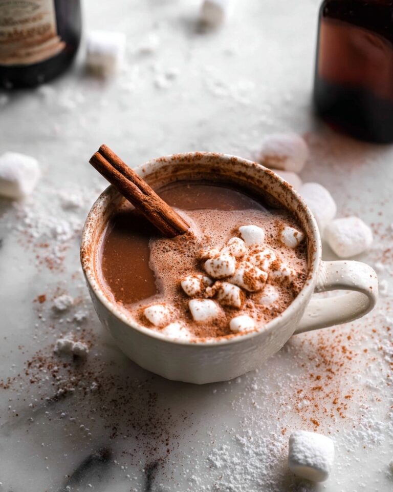 Orange Spiked Boozy Hot Chocolate Recipe