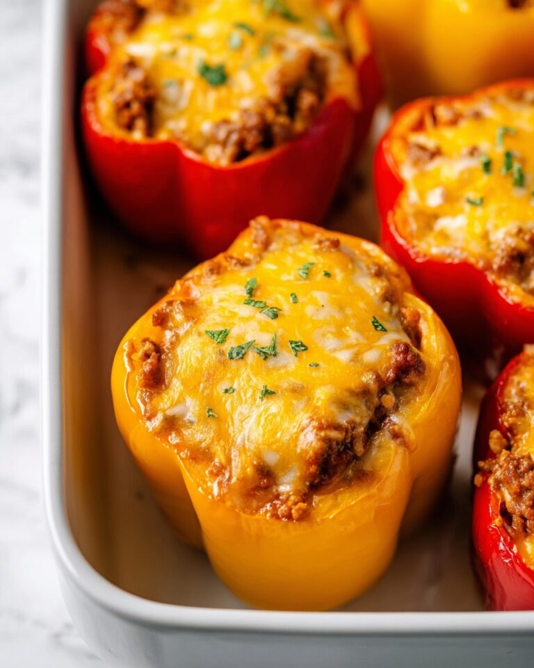 Ground Beef Stuffed Peppers Recipe