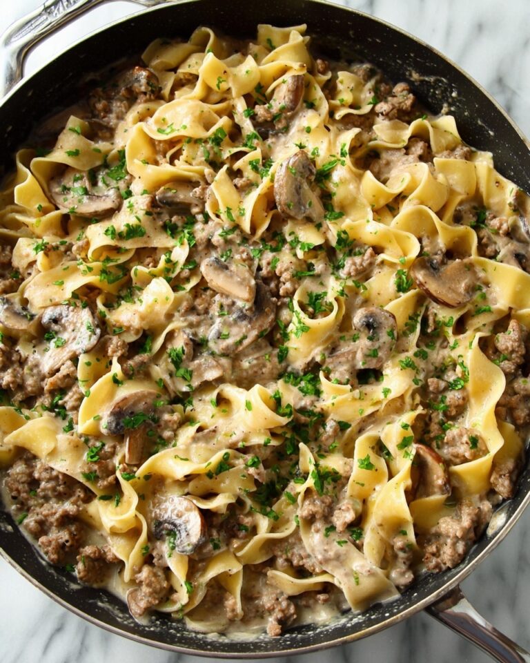 Ground Beef Stroganoff Recipe