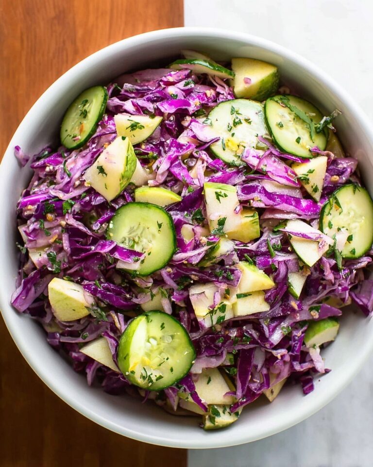 Red Cabbage Salad with Apple Recipe