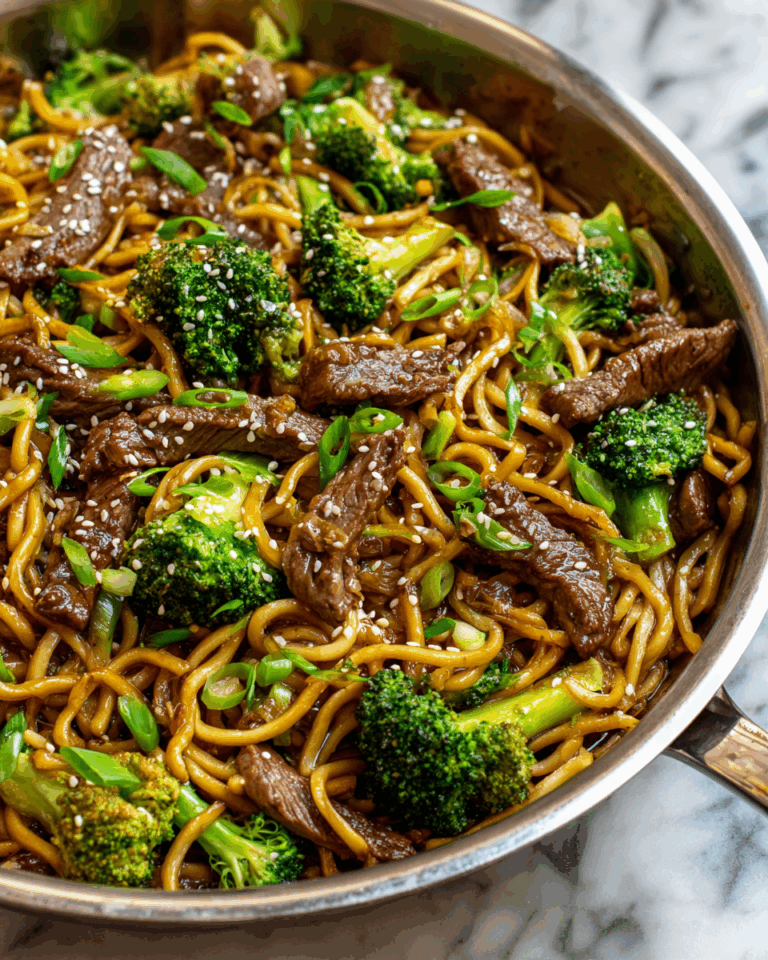 Beef and Broccoli Ramen Stir Fry Recipe