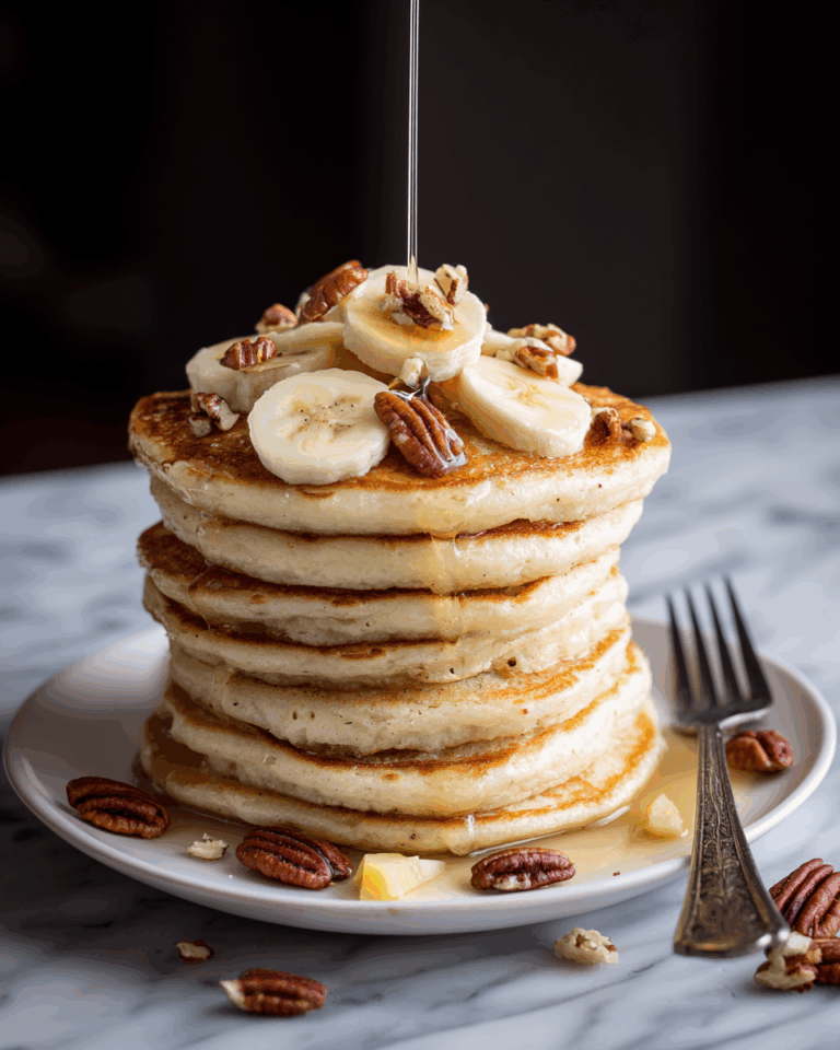 Easy Banana Pancakes Recipe