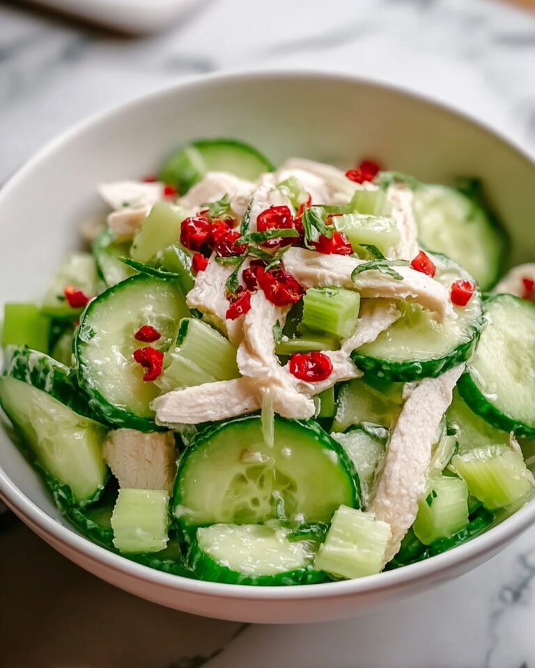Cucumber Salad with Crab Meat Delight Recipe