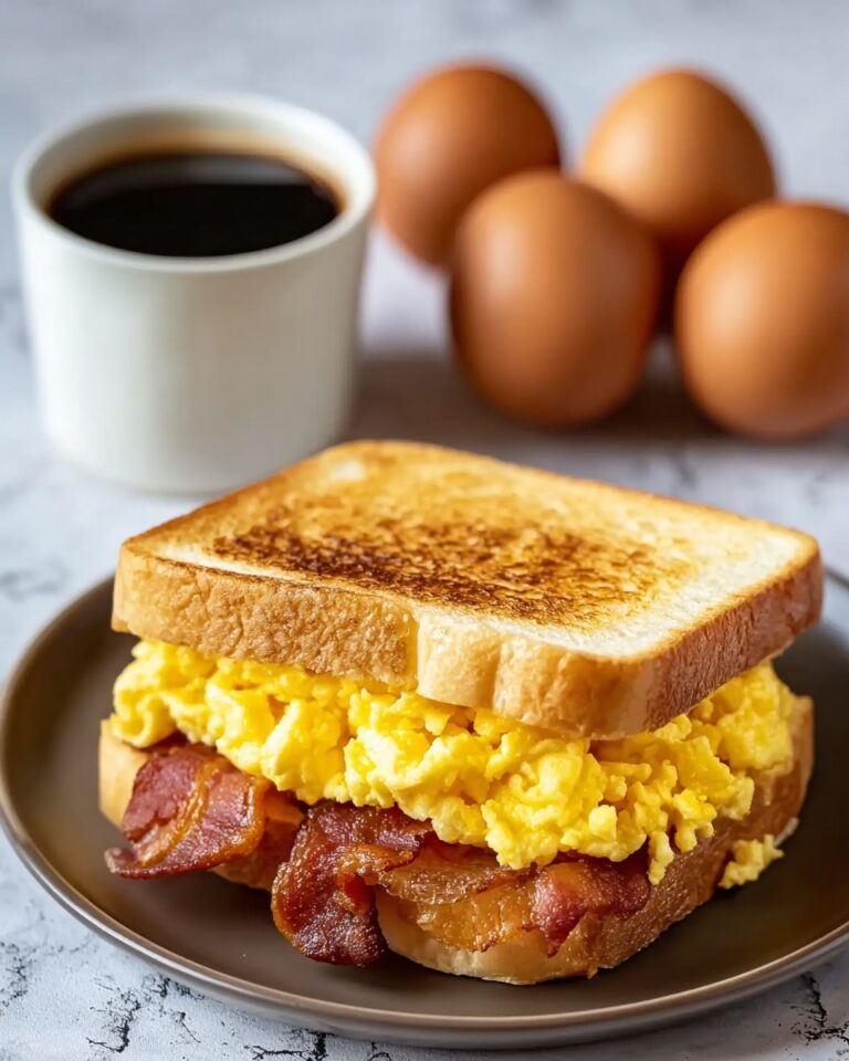 Bacon & Egg Breakfast Grilled Cheese Recipe