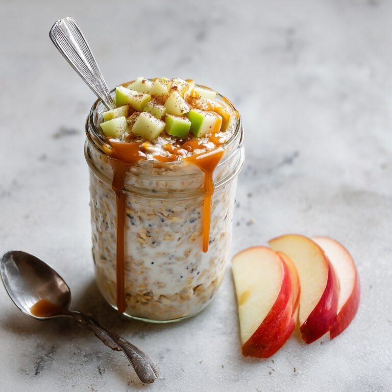 Caramel Apple Overnight Oats Recipe